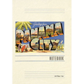 Vintage Lined Notebook Greetings from Panama City, Florida - Paperback