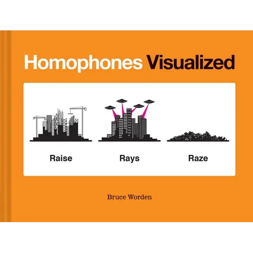Homophones Visualized: (Book Lover Gift, Nerdy Word and Wordplay Book) - Hardcover