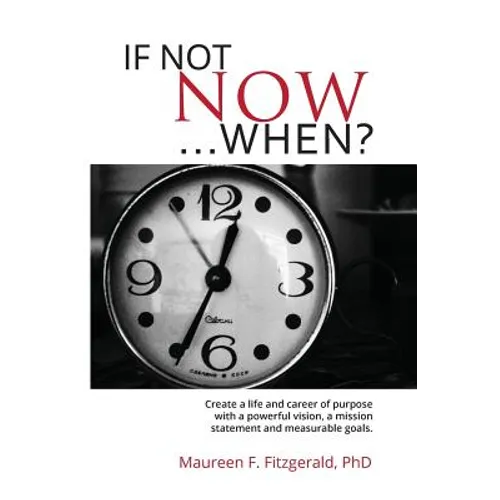 If Not Now, When?: Create a life and career of purpose with a powerful vision, a mission statement and measurable goals - Paperback