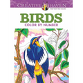 Creative Haven Birds Color by Number Coloring Book - Paperback