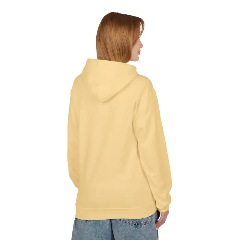 Yellow Pullover Hoodie With Sunset Sails Sailboat Design