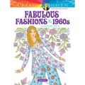 Creative Haven Fabulous Fashions of the 1960s Coloring Book - Paperback