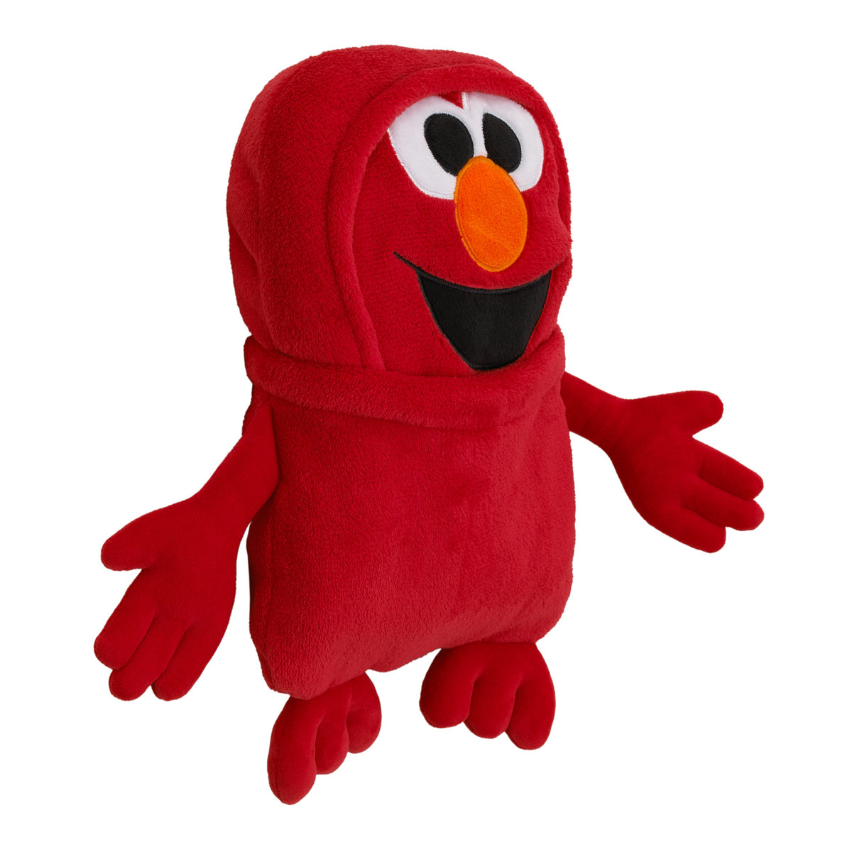 Come and Play Red Elmo Super Soft Character Shaped Toddler Blanket