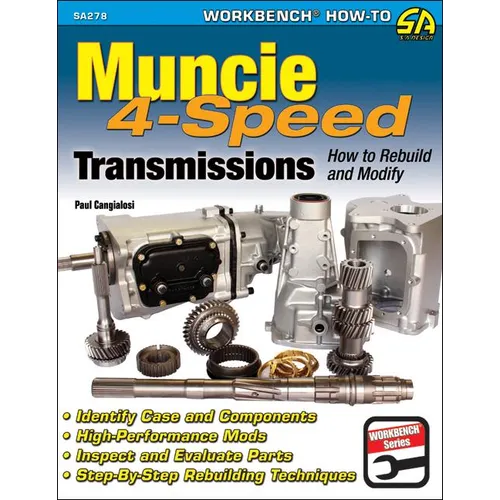 Muncie 4-Speed Transmissions: How to Rebuild and Modify - Paperback