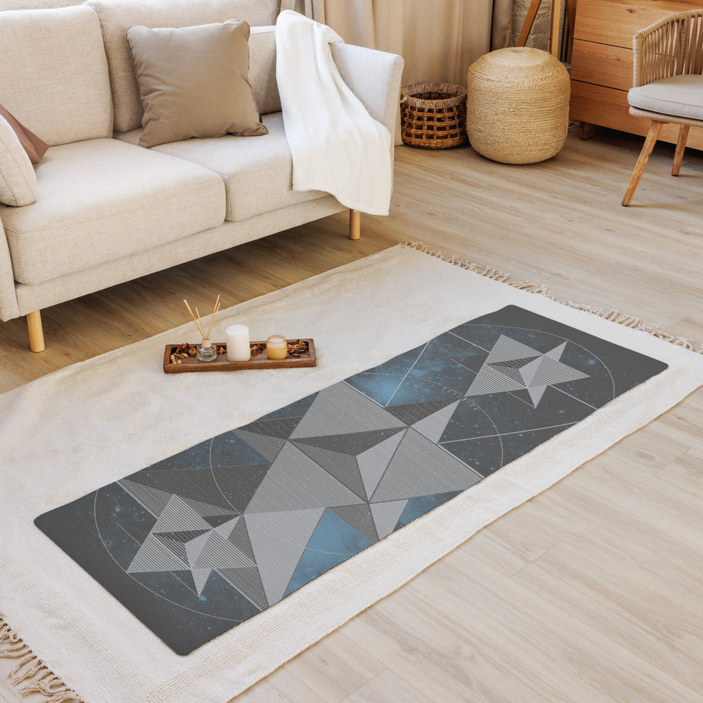 Stellated Octahedron Yoga mat