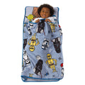 Rule the Galaxy Blue, Grey, White Toddler Nap Mat