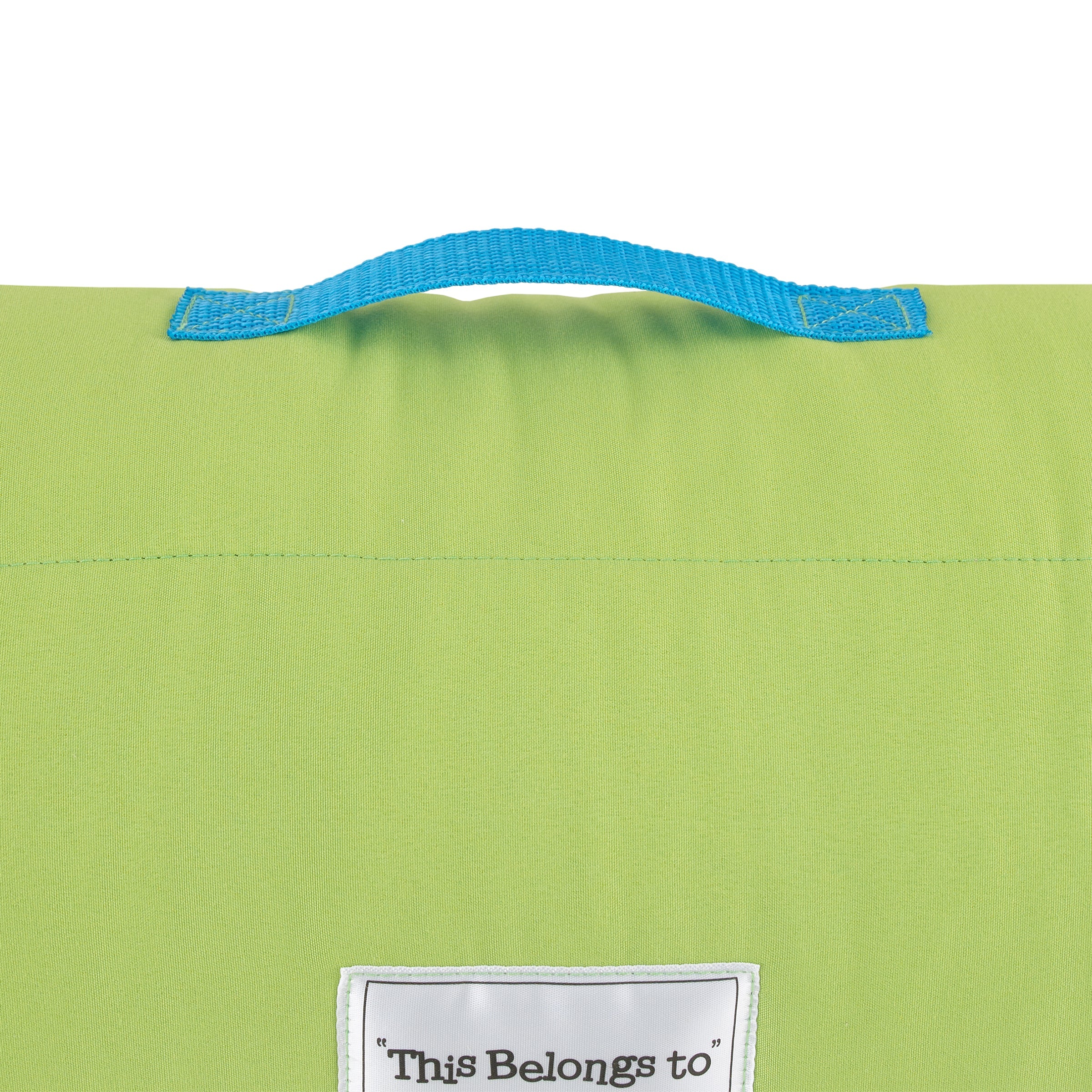 Sesame Street Come and Play Blue, Green, Red and Yellow, Elmo, Big Bird, Cookie Monster, and Oscar the Grouch Toddler Nap Mat