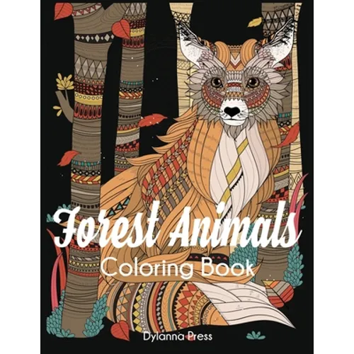 Forest Animals Coloring Book - Paperback
