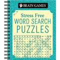 Brain Games - Stress Free: Word Search Puzzles (320 Pages) - Spiral