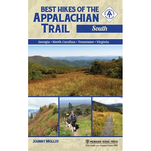Best Hikes of the Appalachian Trail: South - Paperback