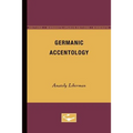 Germanic Accentology - Paperback