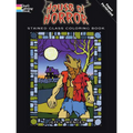 House of Horror Stained Glass Coloring Book - Paperback