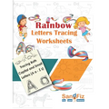 Rainbow Letters Tracing Worksheets - Paperback