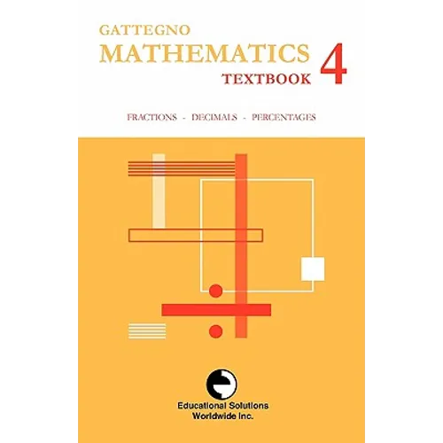 Gattegno Mathematics Textbook 4 - Paperback