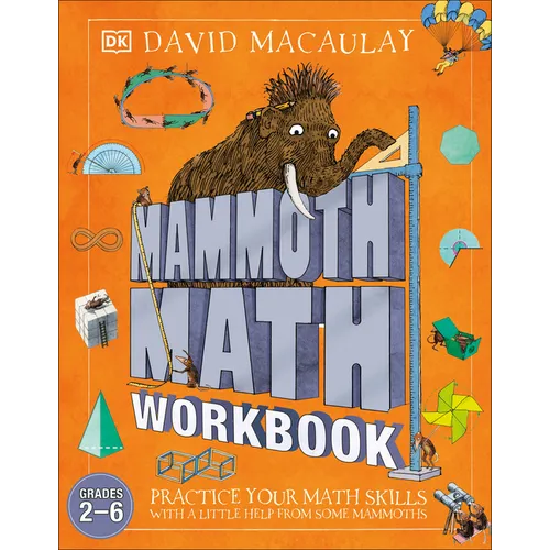 Mammoth Math Workbook: Practice Your Mathsskills with a Little Help from Some Mammoths - Paperback