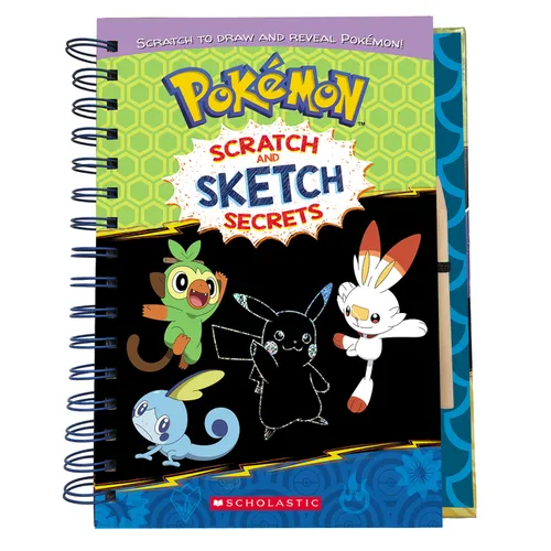 Scratch and Sketch Secrets (Pokémon) - Hardcover