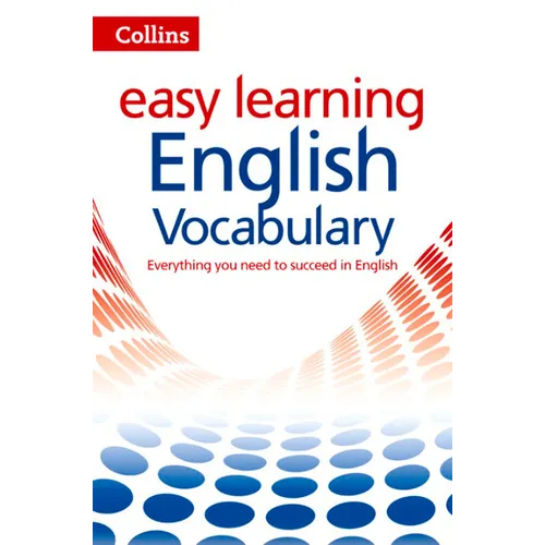 Collins Easy Learning English - Easy Learning English Vocabulary - Paperback