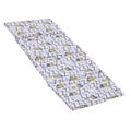 Lazy Minions Club Gray, Blue, Yellow, and White Preschool Nap Pad Sheet