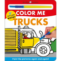 Color Me: Trucks: Paint the Pictures Again and Again! - Board Book