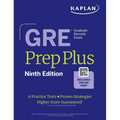 GRE Prep Plus, Ninth Edition (2026): Includes 6 Practice Tests, 1500+ Practice Questions + Online Access to a 500+ Question Bank, Video Tutorials, and - Paperback