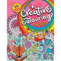 Creative Colouring for Girls: 50 inspiring designs of animals, playful patterns and feel-good images in a colouring book for tweens and girls ages 6-8 - Paperback