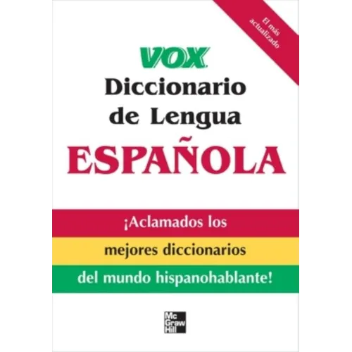 Vox Diccionario de Lengua Española - Paperback