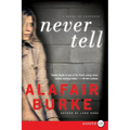 Never Tell: A Novel of Suspense - Paperback