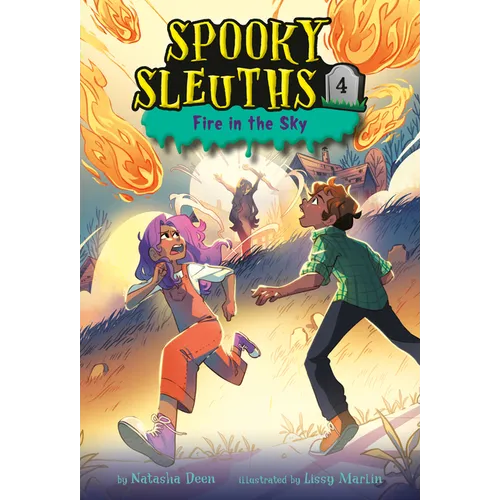 Spooky Sleuths #4: Fire in the Sky - Paperback