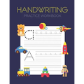 Handwriting Practice Workbook: Alphabet Handwriting Letter Tracing Book for Preschool, Pre K, Kindergarten and Kids Ages 3-5 - Paperback