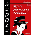 Sudoku 1500 Very Hard Puzzles: Geisha Series Book - Paperback
