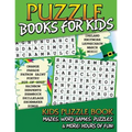 Puzzle Books for Kids (Kids Puzzle Book: Mazes, Word Games, Puzzles & More! Hours of Fun!) - Paperback