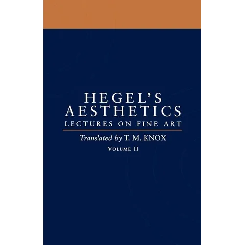 Aesthetics: Lectures on Fine Artvolume II - Paperback