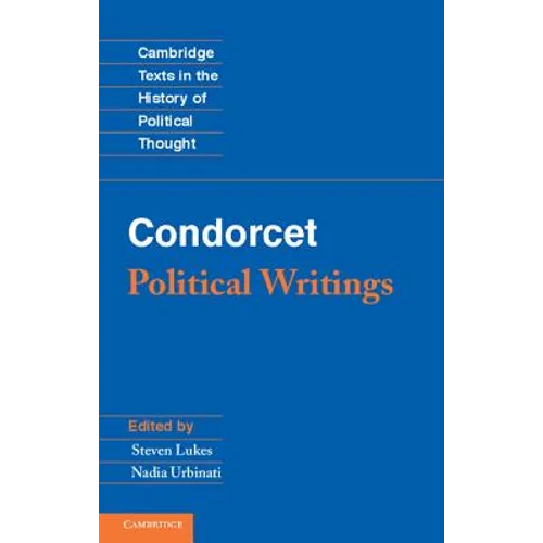 Condorcet: Political Writings - Hardcover