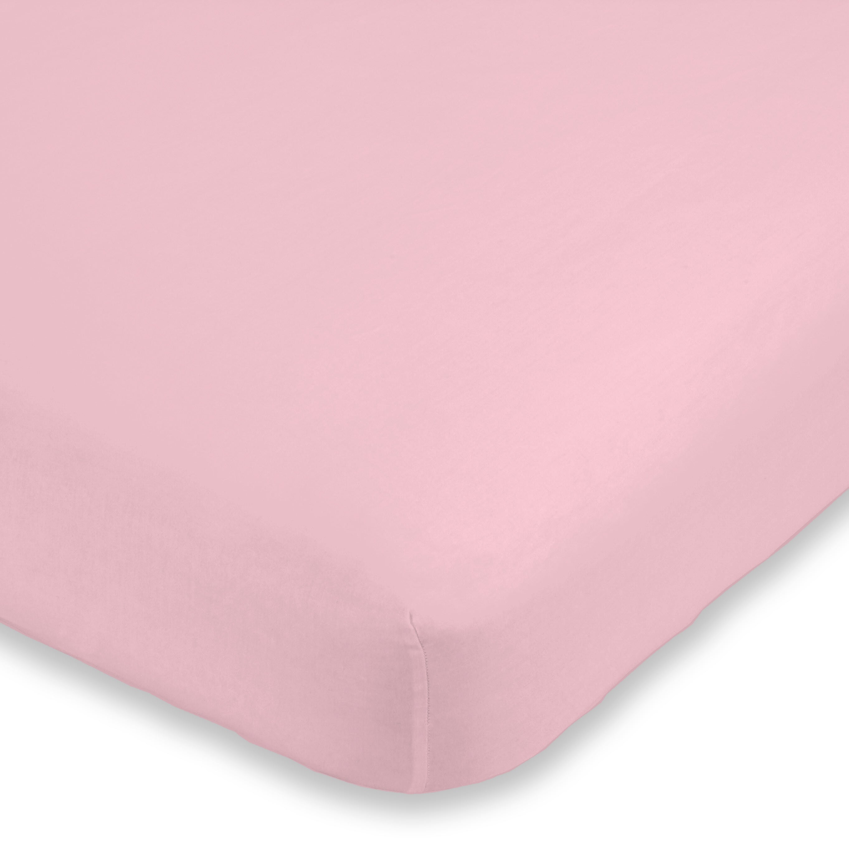 Everything Kids Pink and Mint Llama 4 Piece Toddler Bed Set - Comforter, Fitted Bottom Sheet, Flat Top Sheet, Reversible Pillowcase