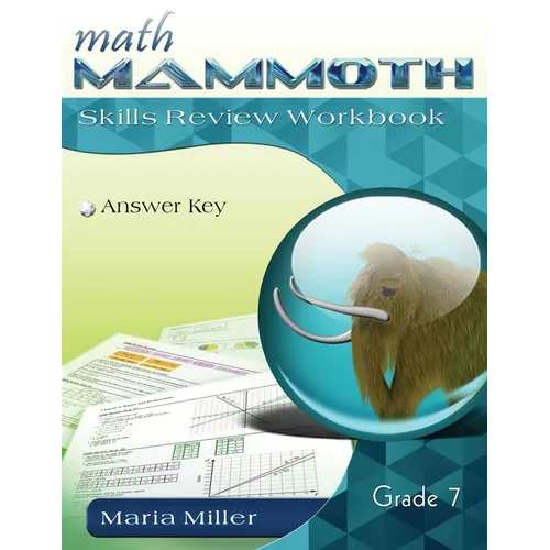 Math Mammoth Grade 7 Skills Review Workbook Answer Key - Paperback