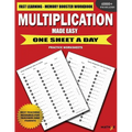 Multiplication Made Easy: Fast Learning Memory Booster Workbook One Sheet A Day Practice Worksheets - Paperback