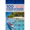100 Cool Codewords: A Compact Puzzle Book: Volume 2 - Paperback