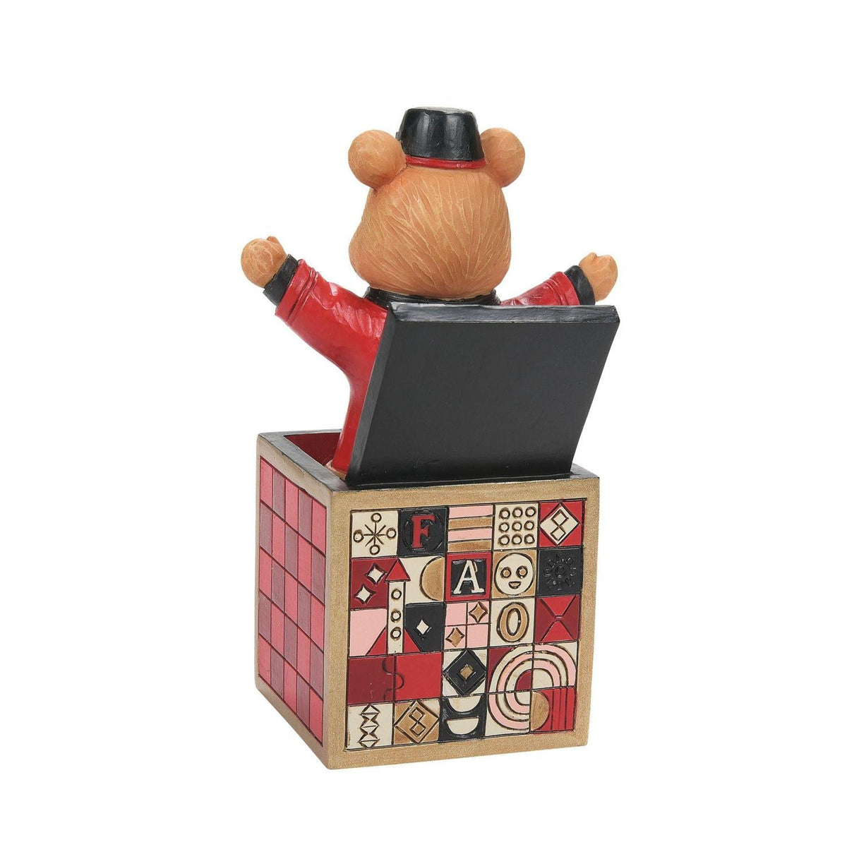 FAO Schwartz Jack-in-the-Box Teddy Bear