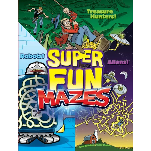Super Fun Mazes - Paperback