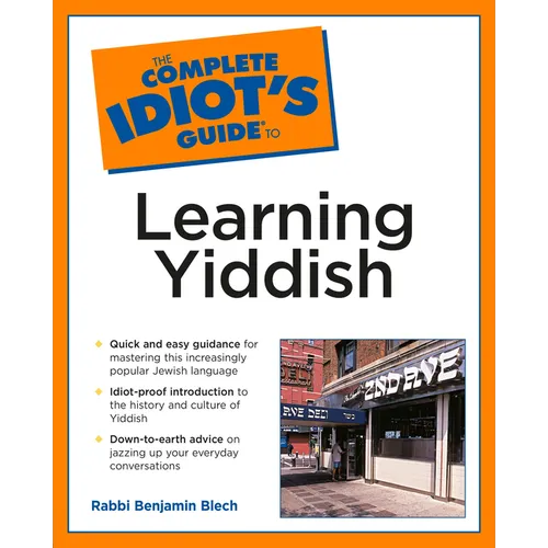 Complete Idiot's Guide to Learning Yiddish - Paperback