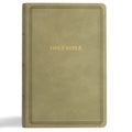 KJV Large Print Personal Size Reference Bible, Sage Suedesoft Leathertouch - Imitation Leather