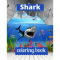 Shark coloring book: A coloring book for adults and kids sea Shark image design paperback - Paperback